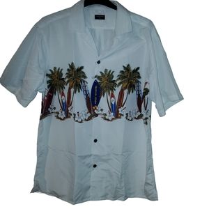 Tropical storm mens short sleeve shirt nwt